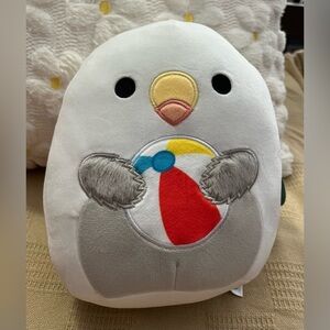 Rare Steve the Seagull 8in Squishmellow. Cedar Point Edition - NWT